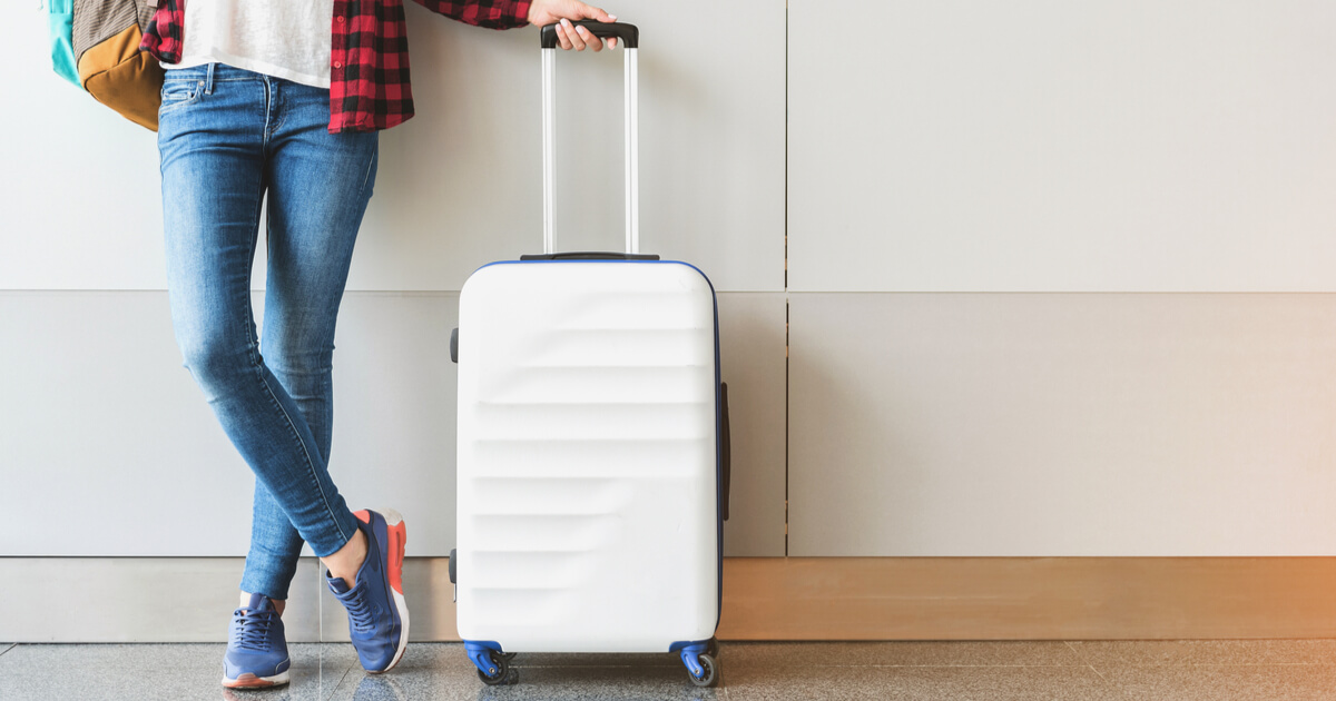ハントのスーツケースは旅気分をさらに盛り上げるアイテム