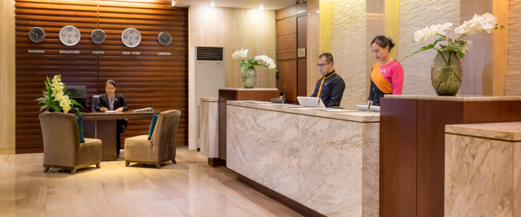 IHバンコク提携FuramaXclusive Asokeのロビー