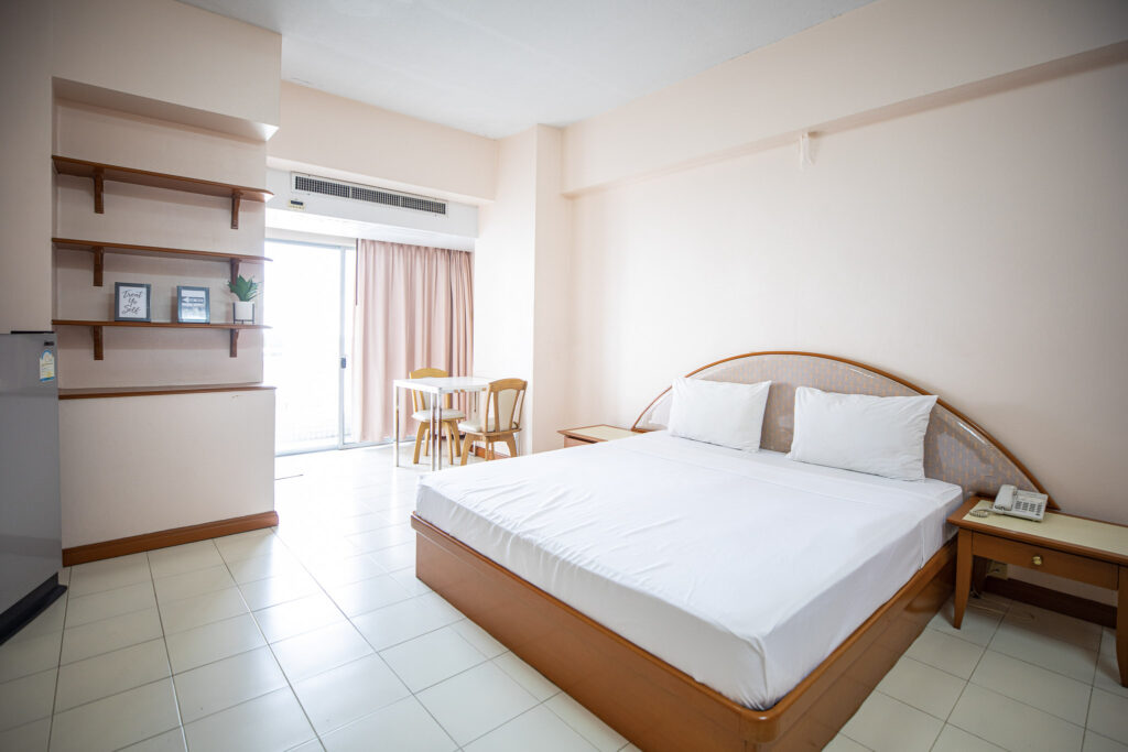 IHバンコク提携VP Towerのベッドルーム