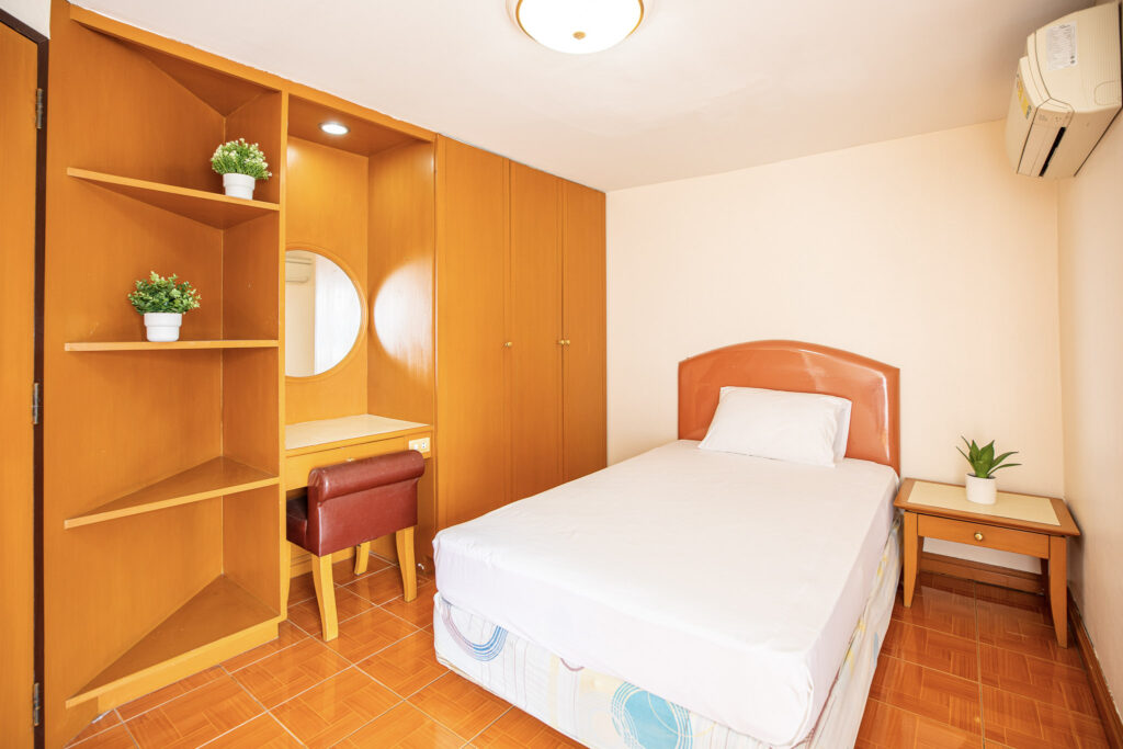 IHバンコク提携VP Towerの寝室内観