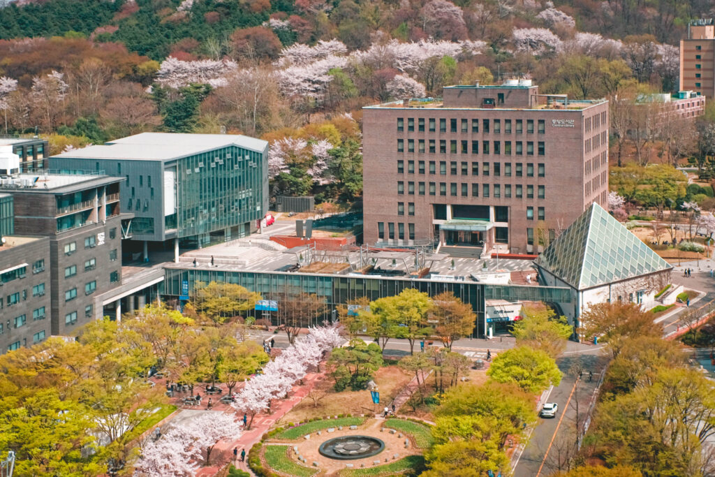 崇実大学キャンパスの写真