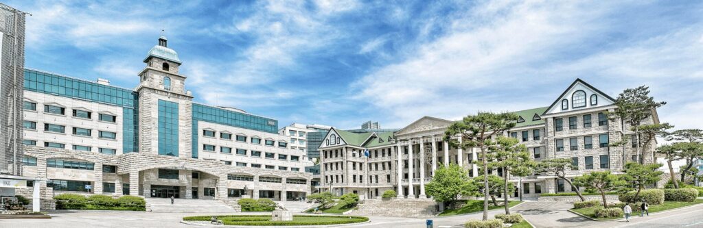漢陽大学のキャンパスの画像