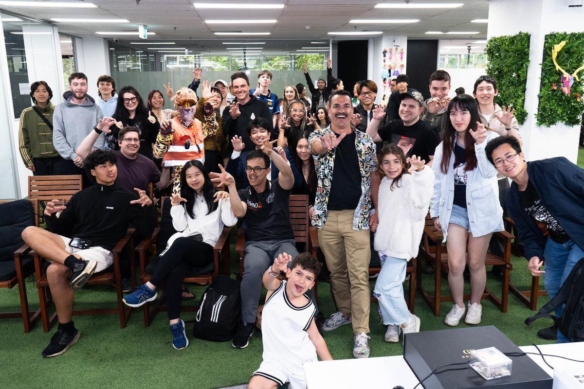 Insight Academyの学生イベント集合写真